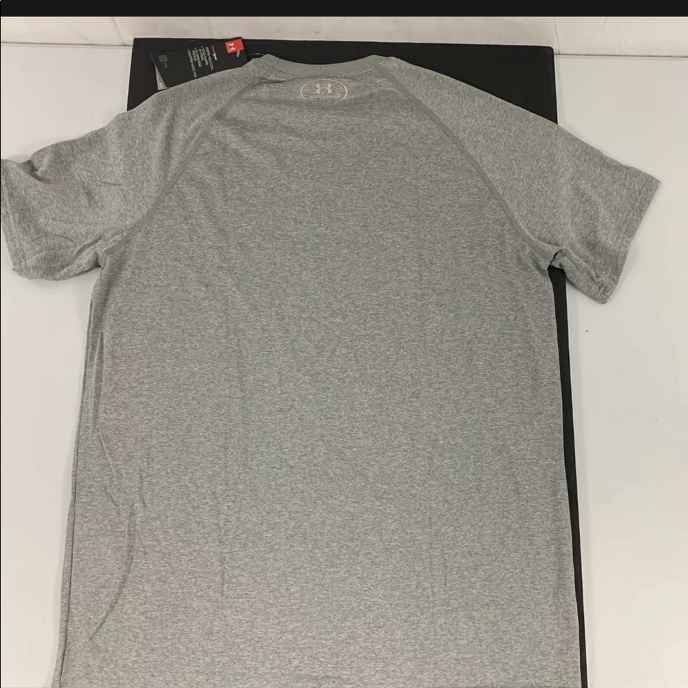 Under Armour Dri-Fri Locker Short Sleeve Tee Gray - Picture 3 of 5
